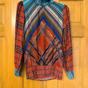 Anthropologie Striped Multicolor Women's Blouse by Blank London
